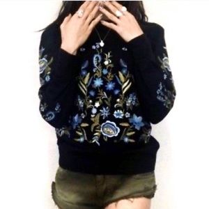 Drew Embroidered Sweatshirt